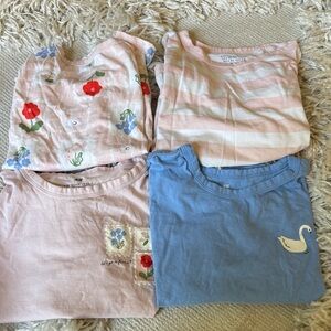 H&M Kids Shirts - Pink, Blue, and Striped